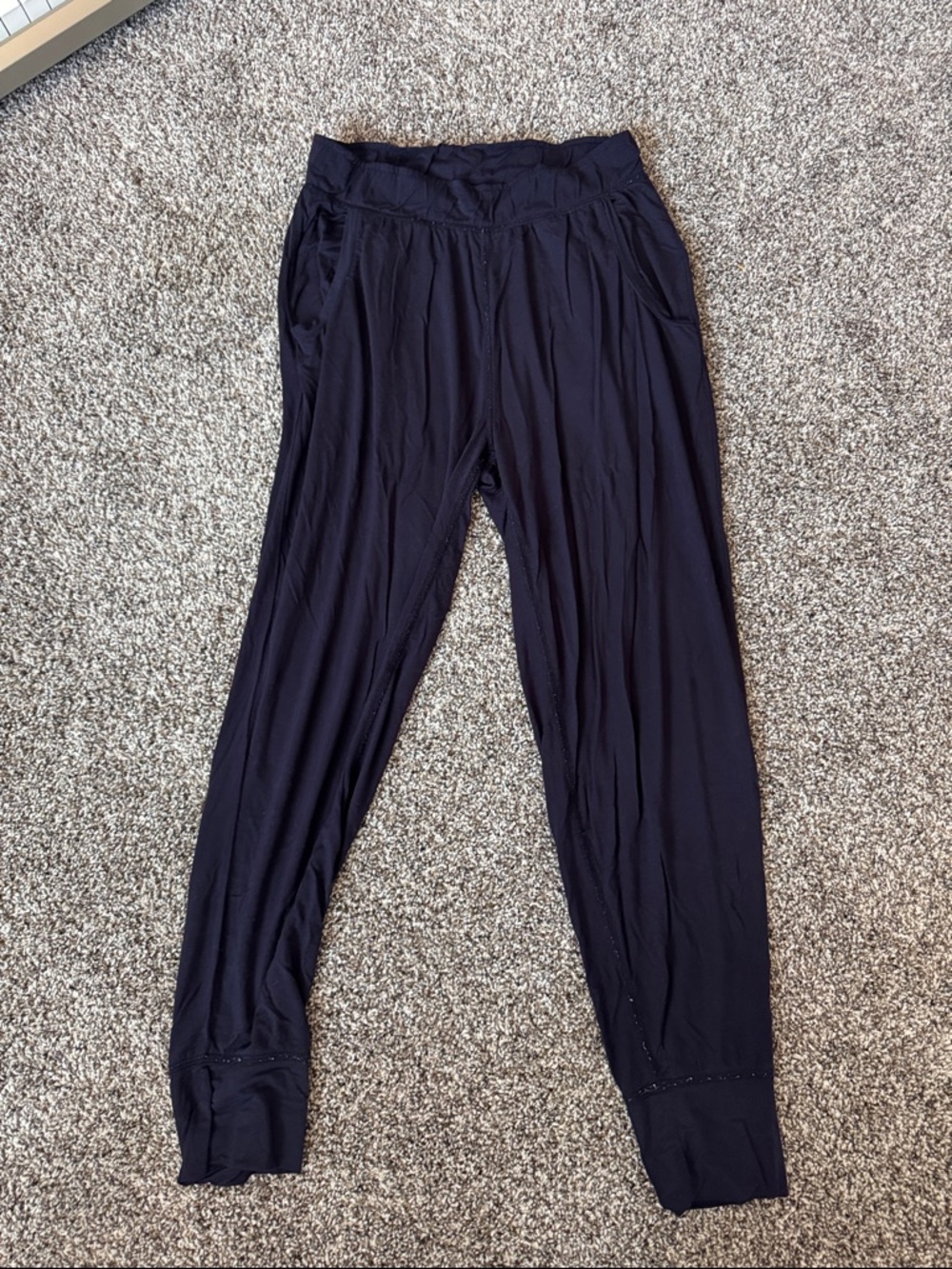 Navy Women's Relaxed Jogger Lounge Pants